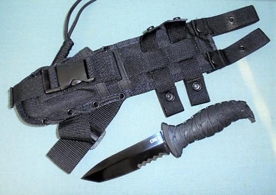 CRKT BLACK ULTIMA KNIFE S/N709