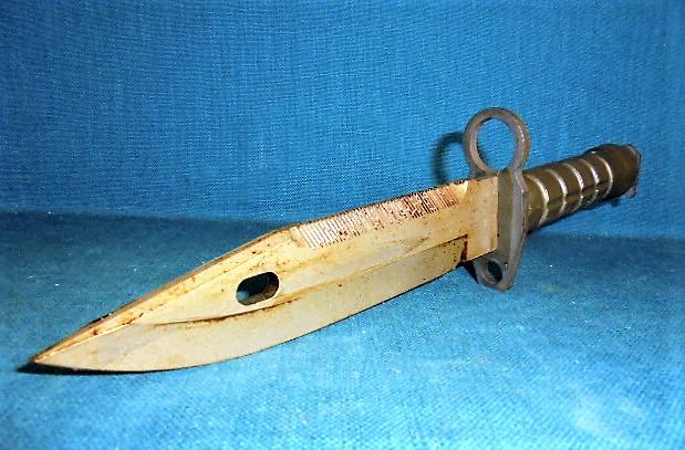 Rare 1992 1st Production Run M9 Lancay Bayonet/Knife S/n 02236
