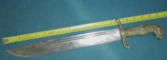 Huge Imperial German Sidearm S/n 02289