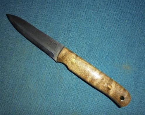 Scarce Alan Wood Bushcraft Knife S/n 02403