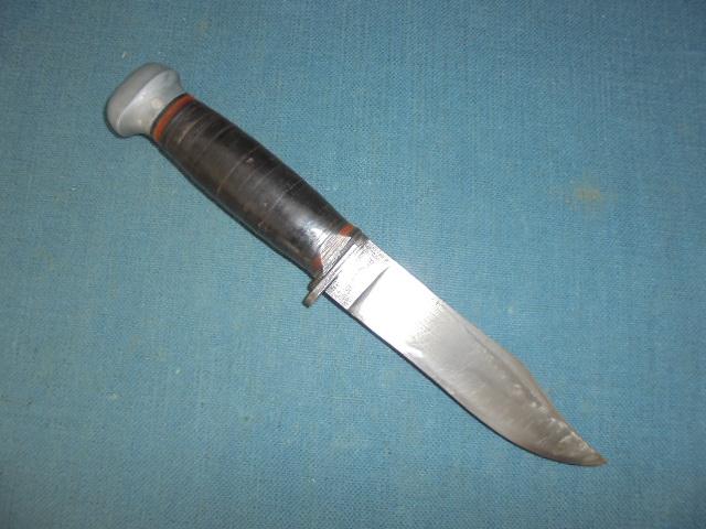 Early WW11 U S Navy Mark 1 Fighting Knife S/n 02456