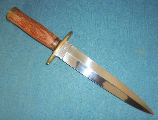 Large R&R Middleton Stiletto Bowie Knife S/n 02477