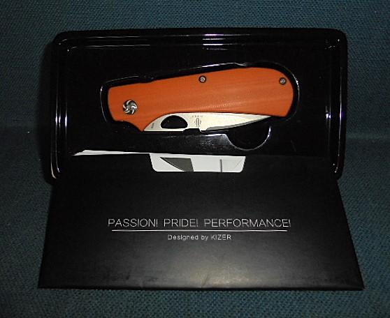 Kizer Zipslip Folding Knife S/n 02744
