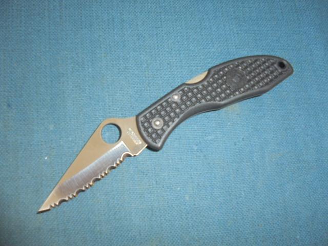 Spyderco Delica Folding Knife S/n 02898