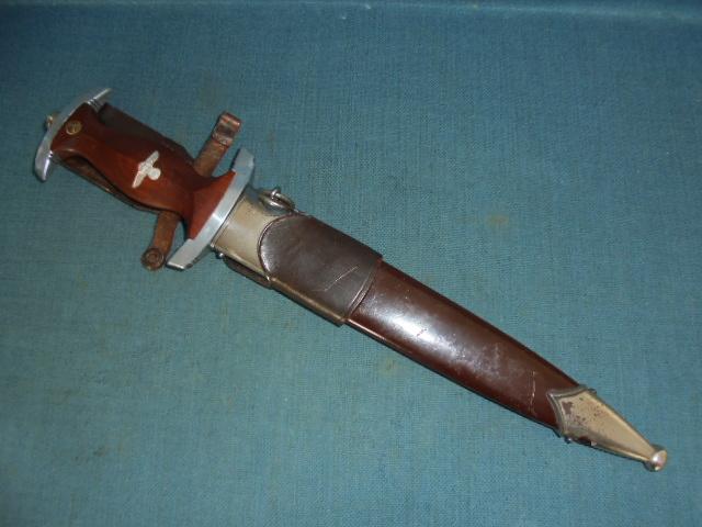 Very Rare SA Dagger with Feldhernhalle Hanger S/n 03013