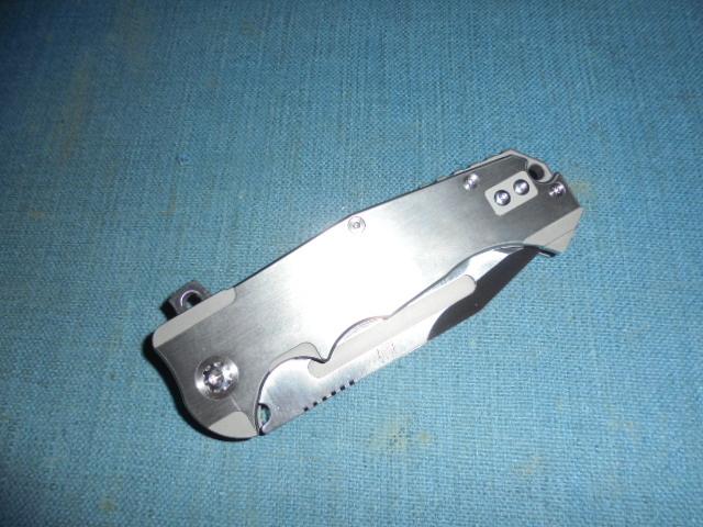 Rare Andre De Villiers Tanto Locking Knife S/n 03123