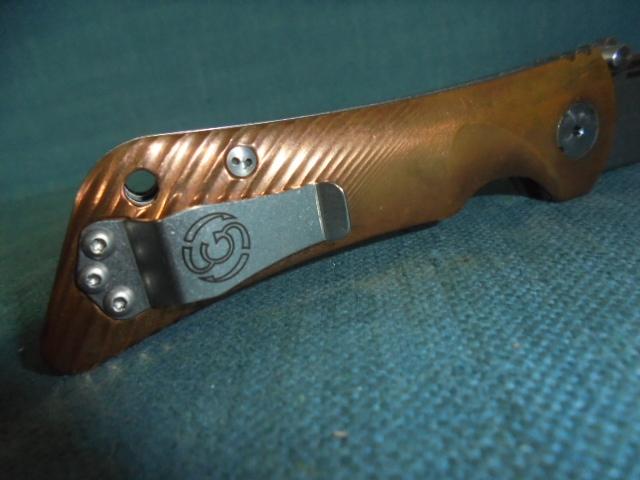 Southern Grind Spider Monkey Copper Knife S/n 03150