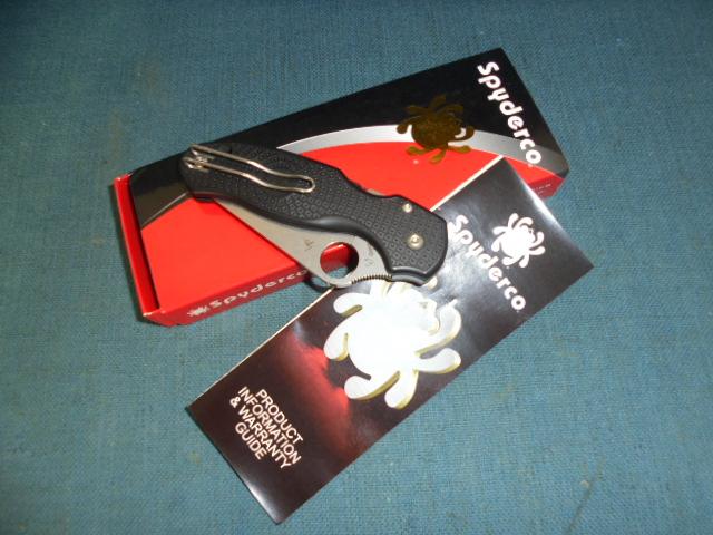 Spyderco Para 3 Lightweight Folder S/n 03161