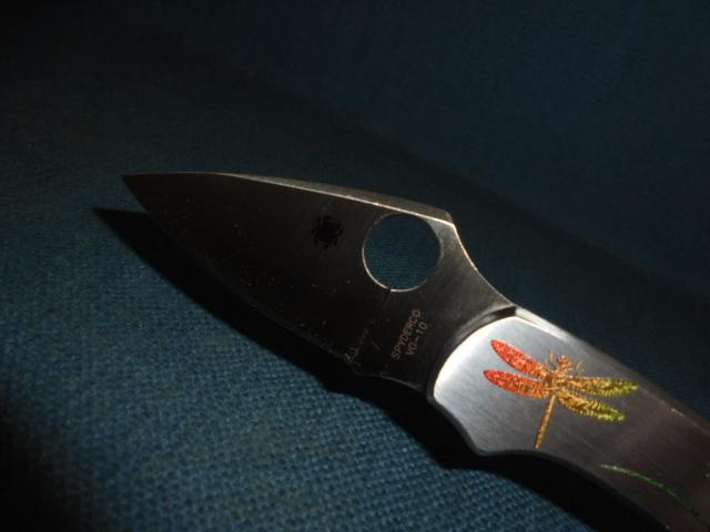 Spyderco Dragonfly Tattoo Folder S/n 03166