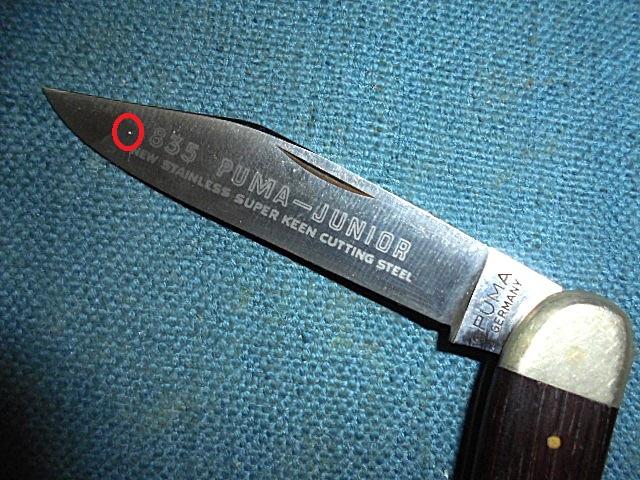 1971 Dated Puma Junior Folding Knife S/n 03183