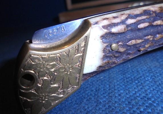 Scarce 1976 Dated Puma Duke Folding Knife S/n 03198