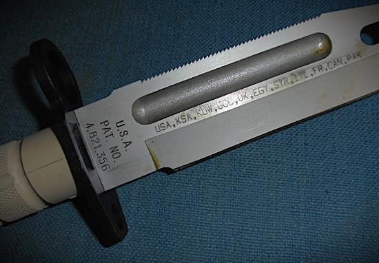 Rare U.S. M9A1 Commemorative Bayonet S/n 0-3206