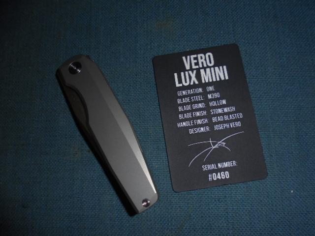Limited Edition Vero Engineering Lux Mini 3.3 Folder S/n 03214