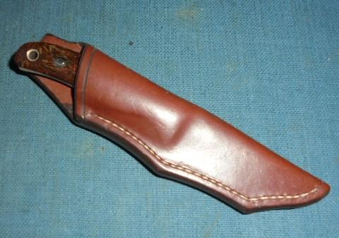 Rare Alan Wood Damascus Knife S/n 03227