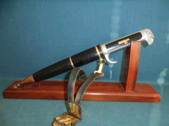 Scarce Italian 1937 MVSN Officers Dagger S/n 03255