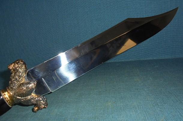 Huge Rare J.E.Middleton Bowie Knife S/n 03273