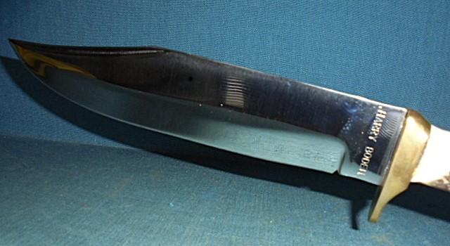 Large Harry Boden Bowie Knife S/n 03274