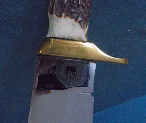 Large Harry Boden Bowie Knife S/n 03274