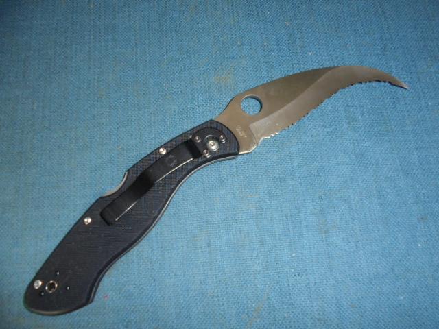 Scarce Spyderco Civilian Folding Knife S/n 03346