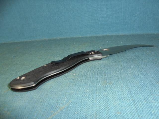 Scarce Spyderco Civilian Folding Knife S/n 03346