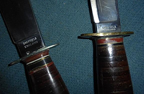 Two Sheffield Bowie Knives S/n 03349