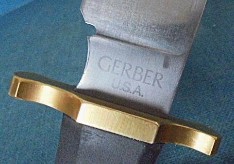 Scarce Gerber Bowie Knife S/n 03352