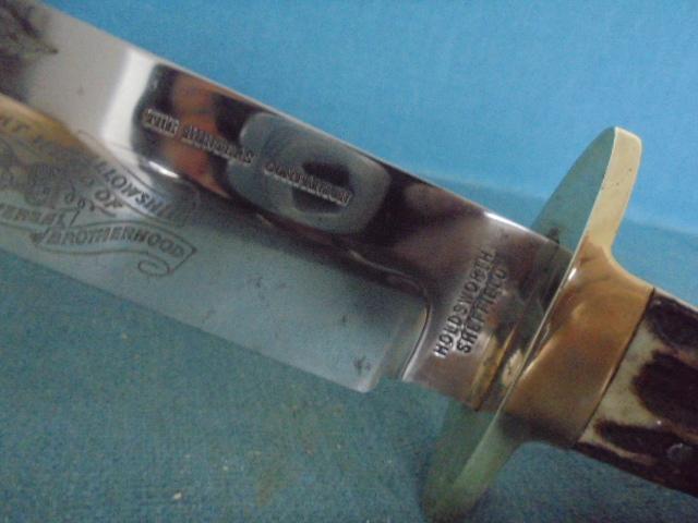 Large Holdworth Bowie Knife S/n 02256