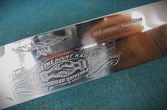 Large Holdworth Bowie Knife S/n 02256