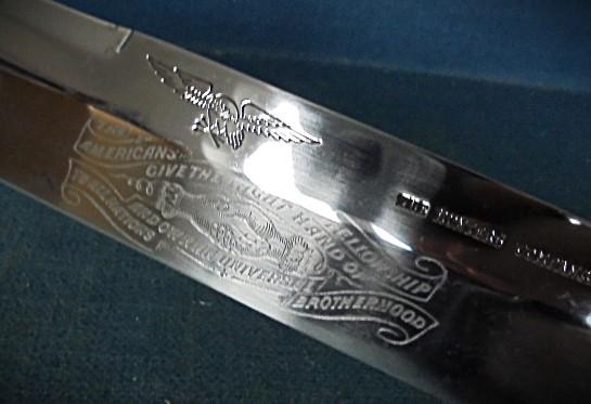 Large Holdworth Bowie Knife S/n 02256