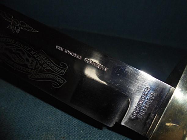 Large Holdworth Bowie Knife S/n 02256