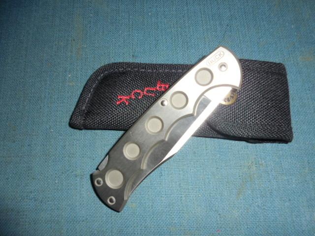 Scarce 1993 Dated Buck 560 Titanium Folding Knife S/n 03359