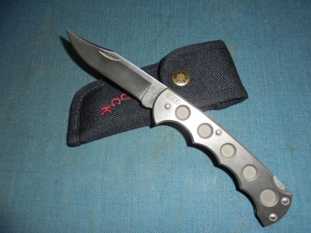 Scarce 1993 Dated Buck 560 Titanium Folding Knife S/n 03359