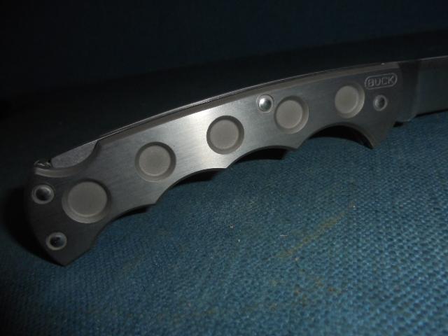 Scarce 1993 Dated Buck 560 Titanium Folding Knife S/n 03359