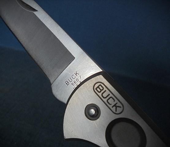Scarce 1993 Dated Buck 560 Titanium Folding Knife S/n 03359
