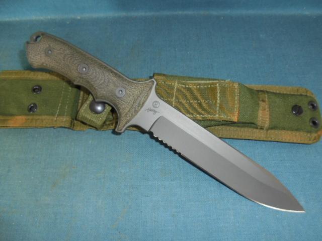 Rare 2003 Made Chris Reeve Green Beret Knife S/n 03375