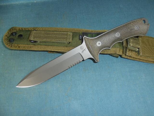 Rare 2003 Made Chris Reeve Green Beret Knife S/n 03375