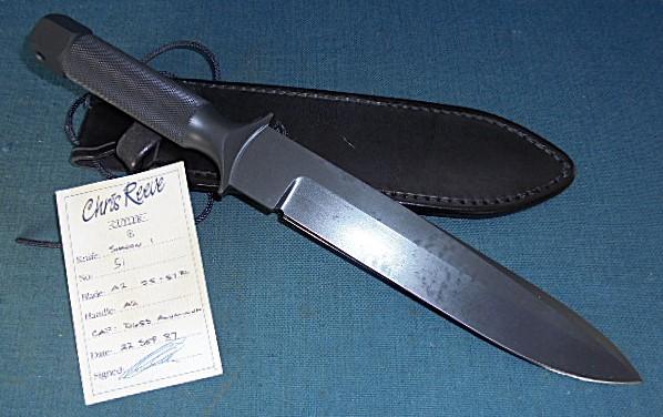 Very Rare 1987 Made Chris Reeve Shadow 1 Knife S/n 03376