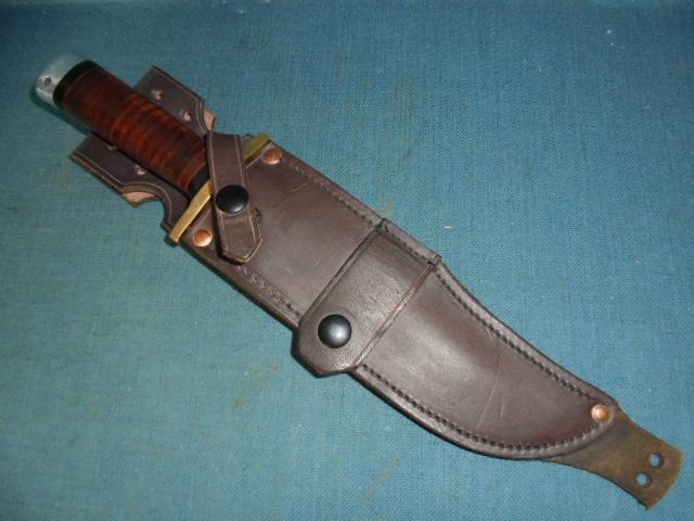 Scarce Ed Martin Custom Bowie Knife S/n 03386