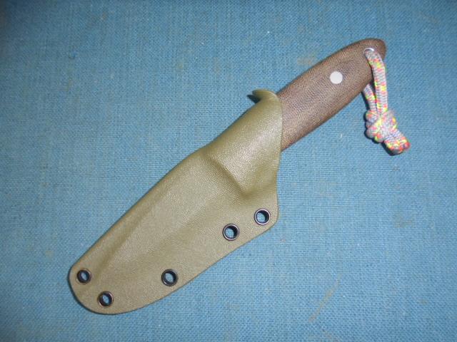 Ben Orford Custom-Made Woodlore/Bushcraft Knife S/n 03400