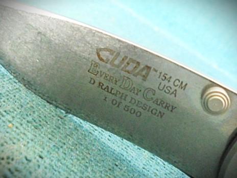 Scarce Camillus Cuda EDC Folding Knife S/n03418