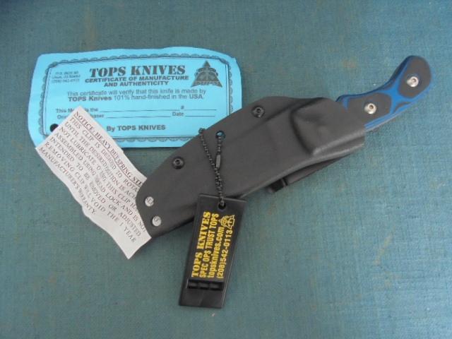 Tops Delta Unit 3 Knife S/n 03426