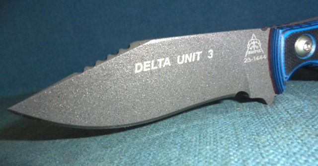 Tops Delta Unit 3 Knife S/n 03426