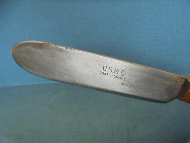 Scarce WW11 U.S.M.C Corpsmen's Knife S/n 03454
