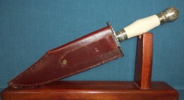 Large J.E. Middleton Bowie Knife S/n 03462