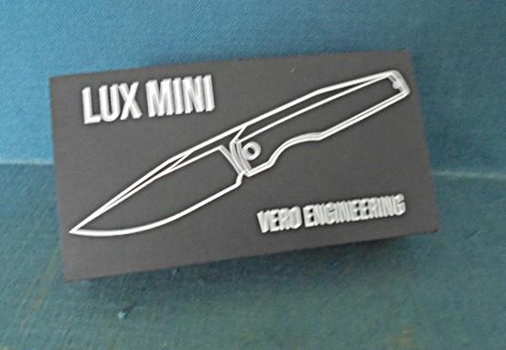 Vero Lux Mini Bacon Damascus Limited Edition Folder S/n 03463