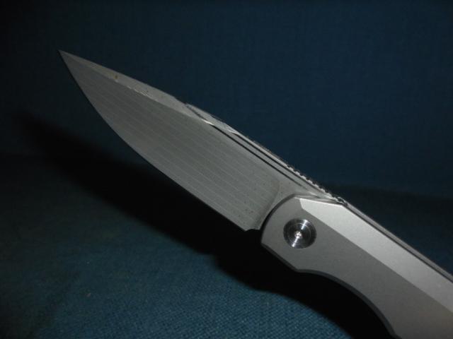 Vero Lux Mini Bacon Damascus Limited Edition Folder S/n 03463