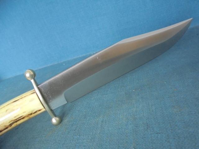 Linder Old Western Bowie Knife S/n 03464
