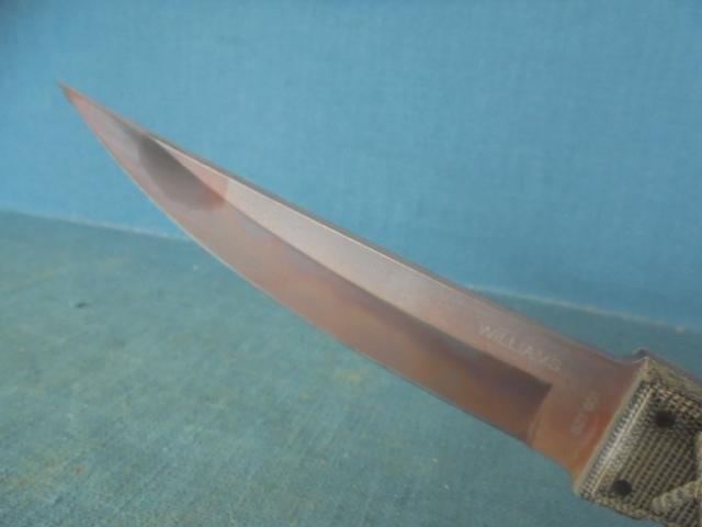 Rare Limited Edition Williams SZT 001 Shobo Zukuri Tanto Knife S/n 03471