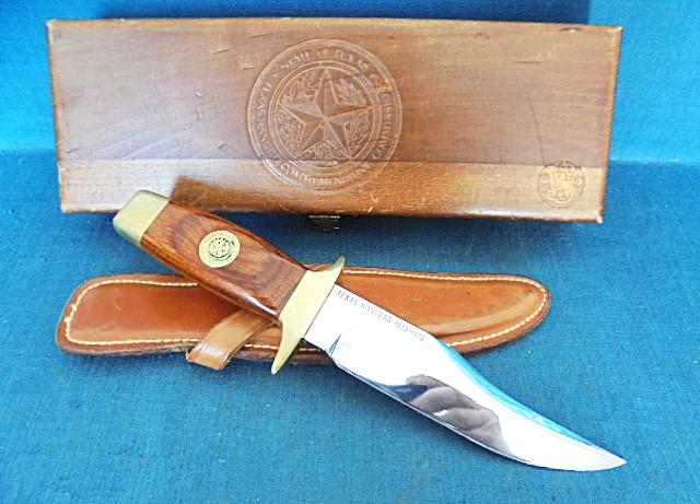Smith & Wesson Texas Rangers 150 Year Anniversary Knife S/n 03496
