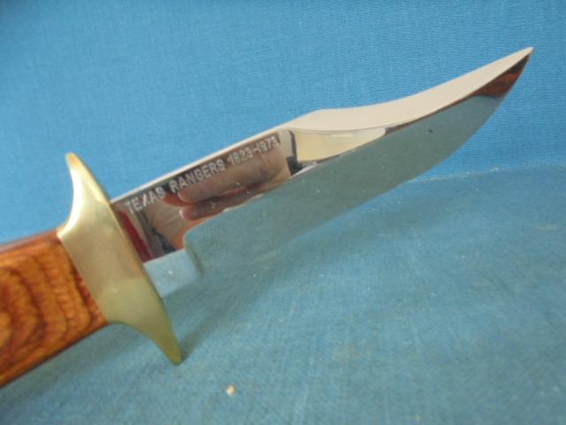 Smith & Wesson Texas Rangers 150 Year Anniversary Knife S/n 03496